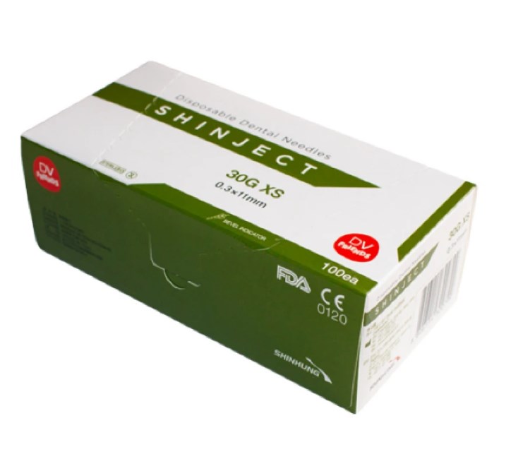 Голки карпульні SHINJECT 30G (0.30х11 мм)